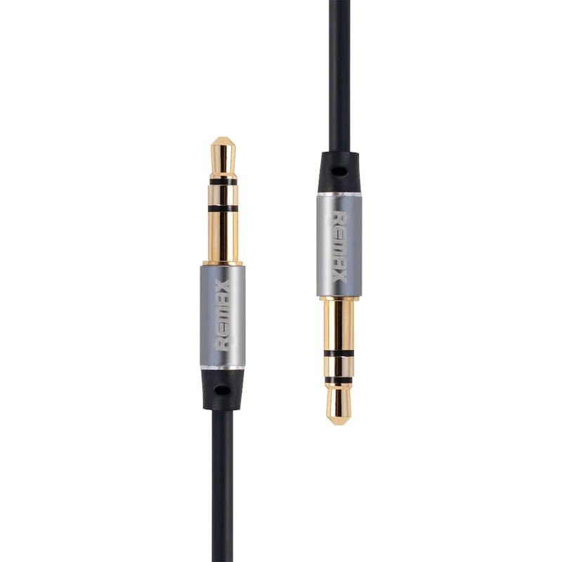 Kábel Remax RL-L100 Jack 3,5mm 1m čierny (RL-L100 Black)