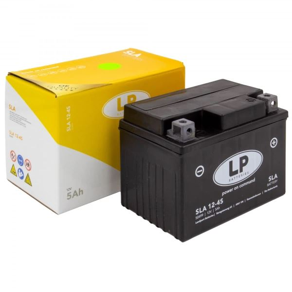 Landport SLA 12-4S motorokerékpár akkumulátor - 5Ah - 45A (30022375) (landp30022375)