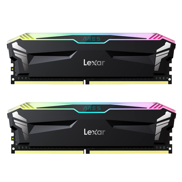 Комплект от 2 Lexar Gaming RGB RAM памети, 16GB (2x8GB), 3600MHz, черни