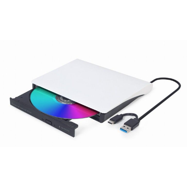 Gembird DVD-USB-031-BW Slim DVD-Writer Black/White BOX