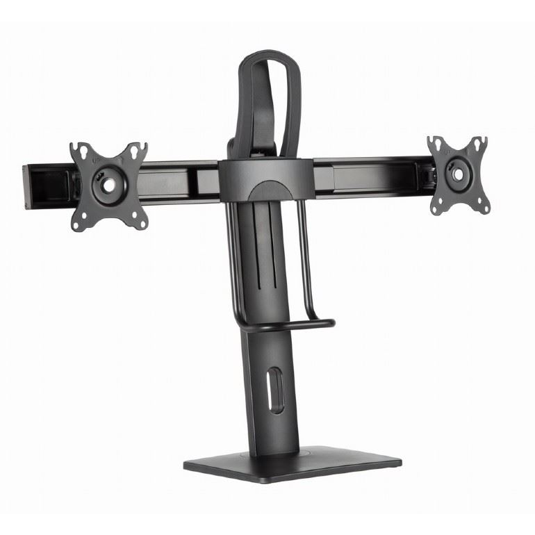 Gembird asztali dupla monitortartó konzol 27