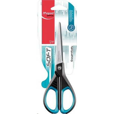 Maped "Essentials Soft" irodai olló 17 cm (IMA468210) (IMA468210)