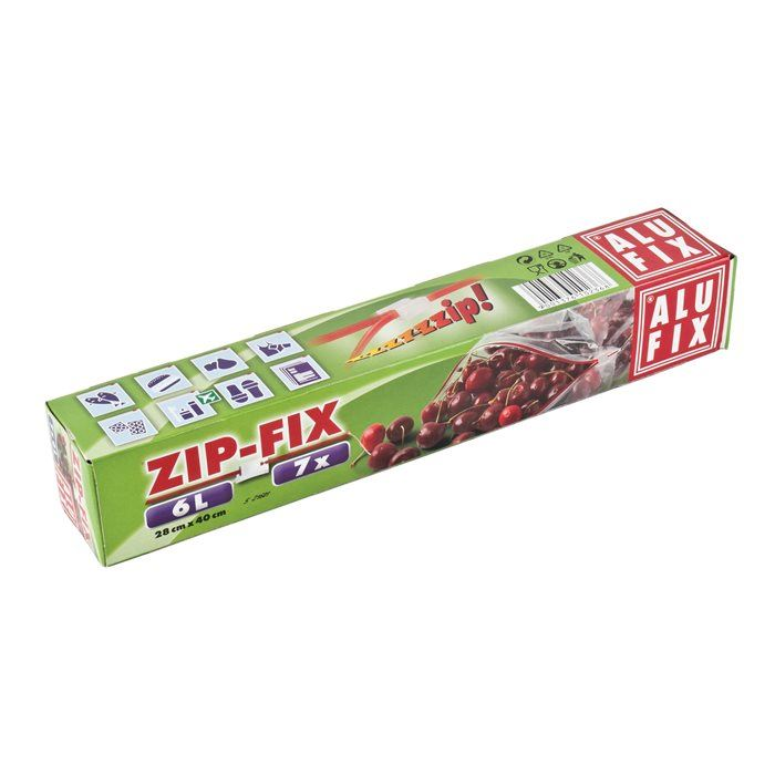 Alufix Zipp Fix zipzáras zacskó 6l (ZIPP6UNI) (ZIPP6UNI)