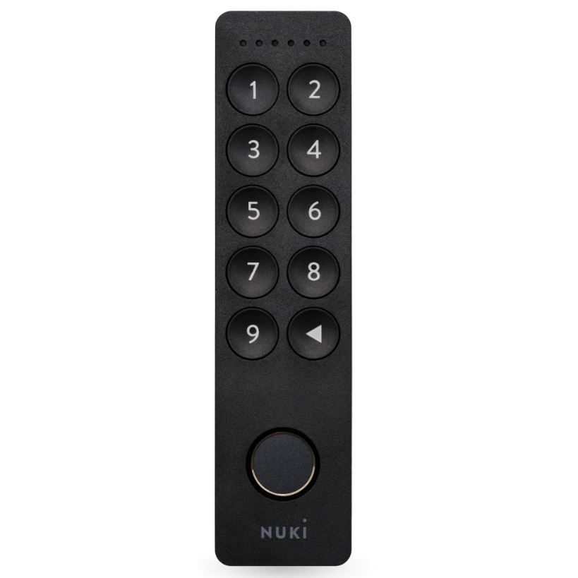 Nuki Keypad 2.0 okos zár billentyűzet ujjlenyomatolvasóval (NUKI-KEYPAD2.0-BK) (NUKI-KEYPAD2.0-BK)