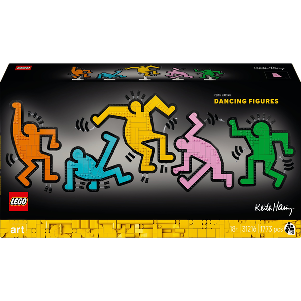 LEGO®Art: 31216 - Keith Haring - Táncoló figurák