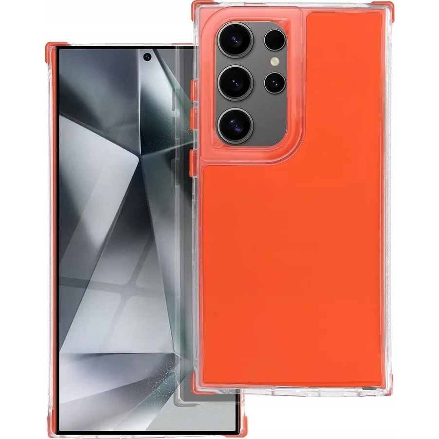 Matrix Xiaomi Redmi Note 13 4G hátlap tok kameravédő peremmel, narancssárga ( )