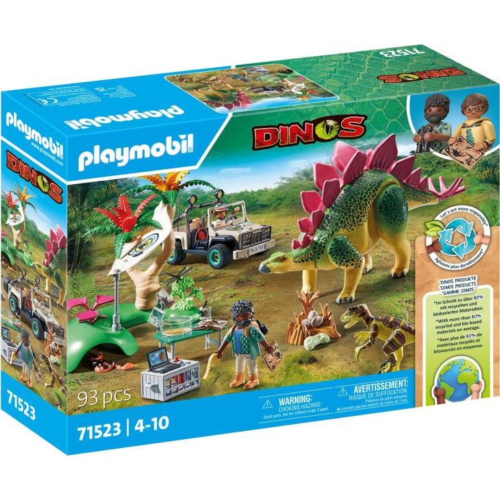 Playmobil Dinos Kutatótábor dinókkal (71523) (play71523)