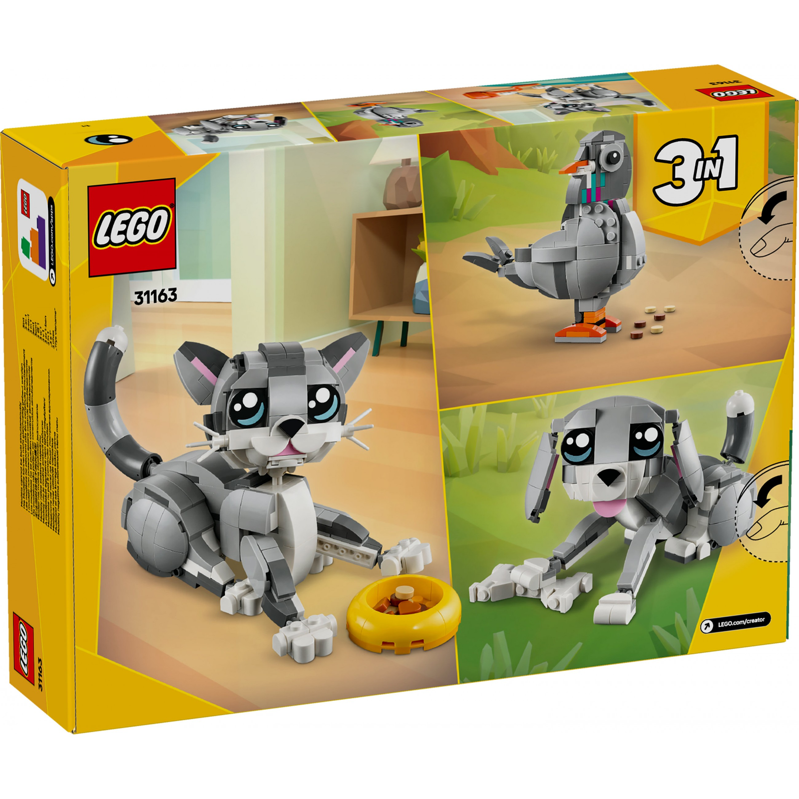 LEGO® Creator 3in1 Játékos cica 31163 (31163)
