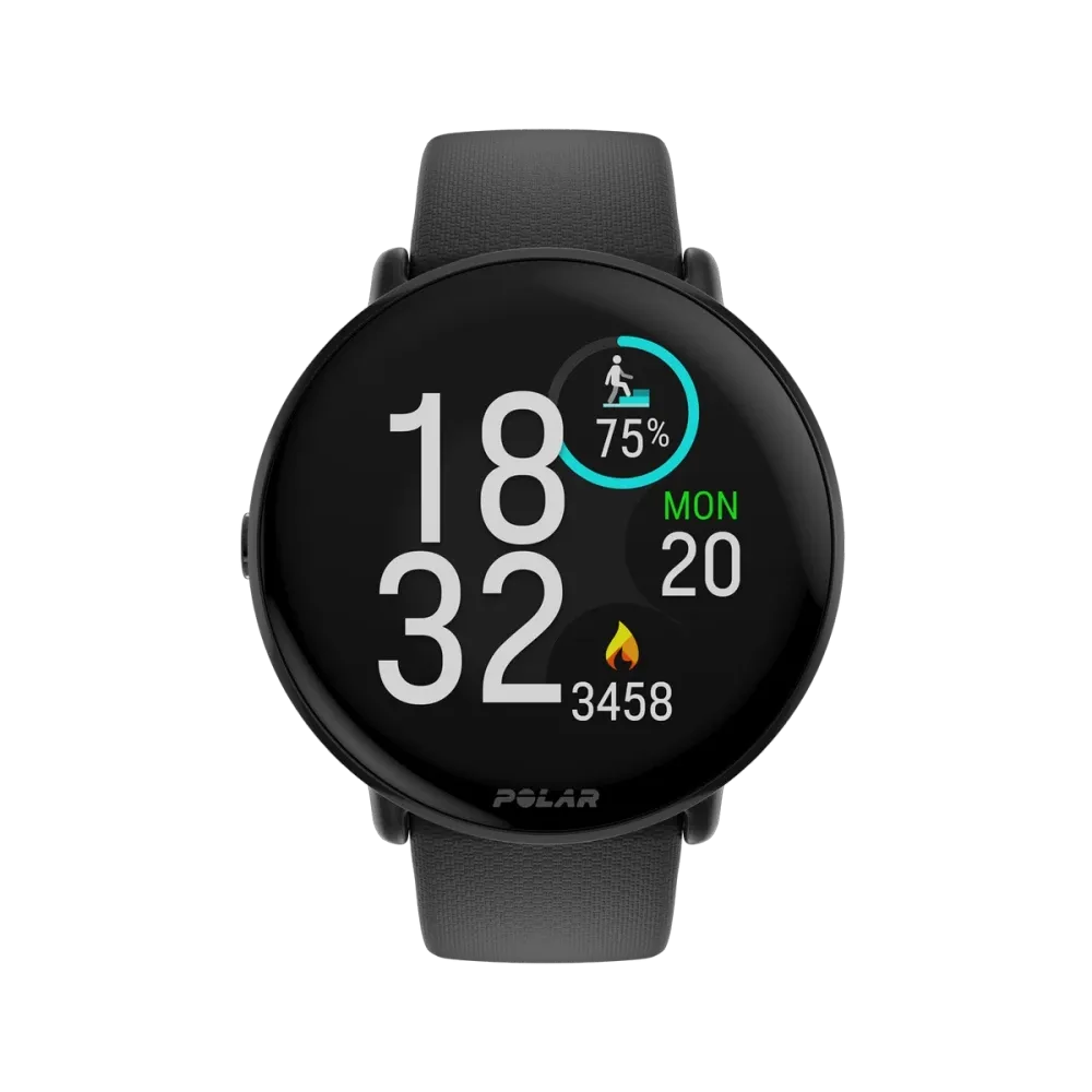 Polar Ignite 3 43mm S-L Fekete Okosóra (900106234)
