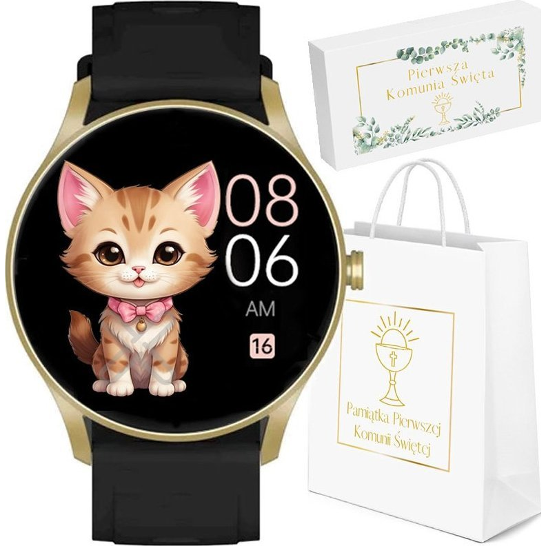 Gravity GT2-3 Okosóra 1.28" IP67 Vízálló Fekete (GT2-3)