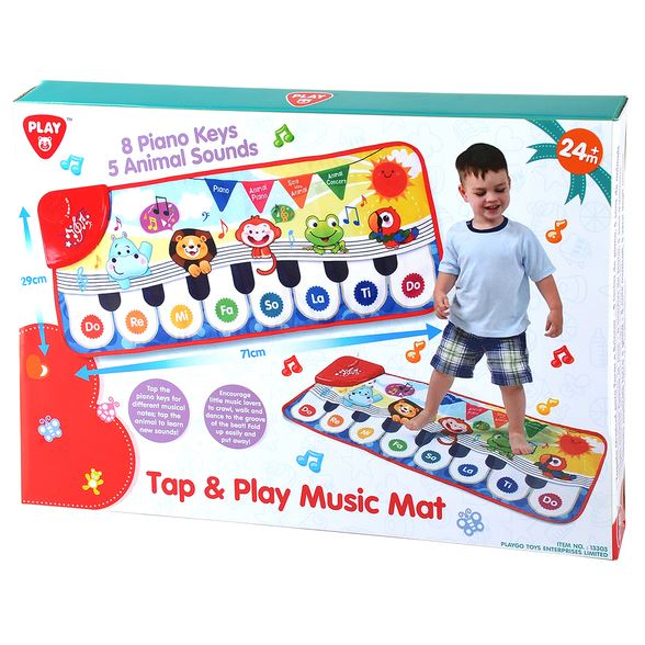Playgo Állatos zenélő szőnyeg (1331) (P1331)