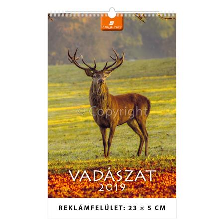 Dayliner Vadászat - Fali naptár (DL9FA-VAB4)