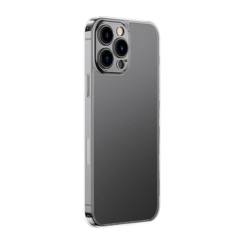 Baseus Frosted Glass Case for iPhone 13 Pro Max átlátszó (ARWS000202) (ARWS000202)