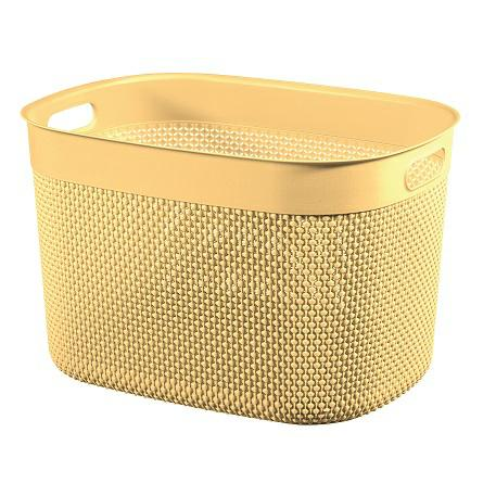 Curver Filo XL Tárolókosár 30L - Sárga (254543)