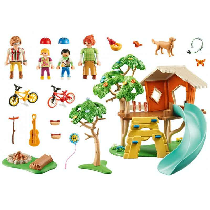Playmobil Kaland lombház csúszdával (71001)