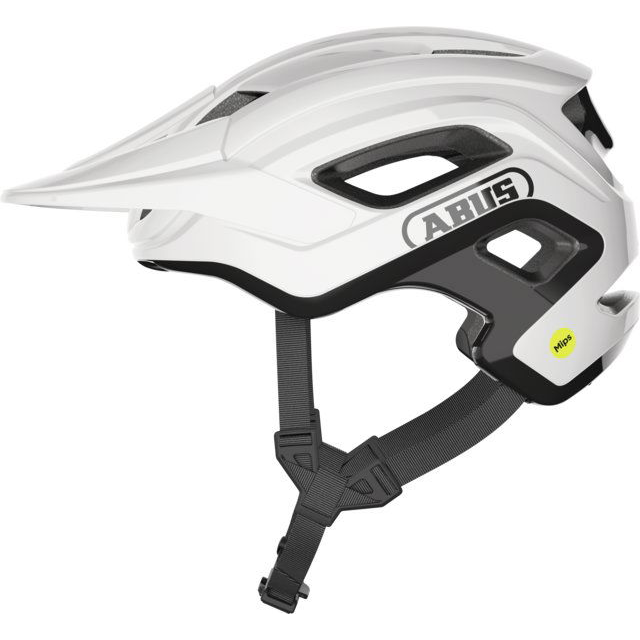 ABUS Cliffhanger MIPS shiny white S (67245)