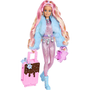 Mattel Barbie Extra Fly: Téli ruhás Barbie