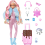 Mattel Barbie Extra Fly: Téli ruhás Barbie