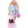 Mattel Barbie Extra Fly: Téli ruhás Barbie