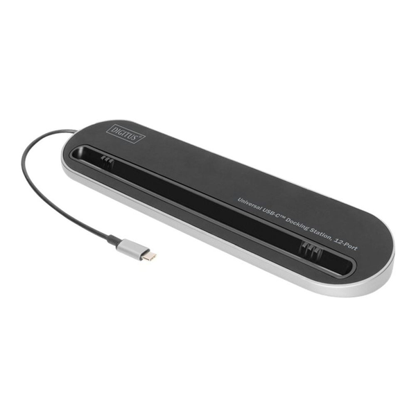 Dokovací stanice Digitus DA-70888 USB Typ C 12 portů RJ45
