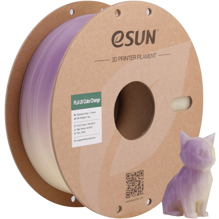 ESUN PLA-UV Color Change UV change Purple 1kg (ESU241214)