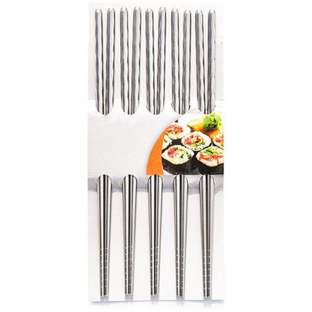 FACKELMANN Evőpálcikák 23cm 10db rozsdamentes acél (30100)