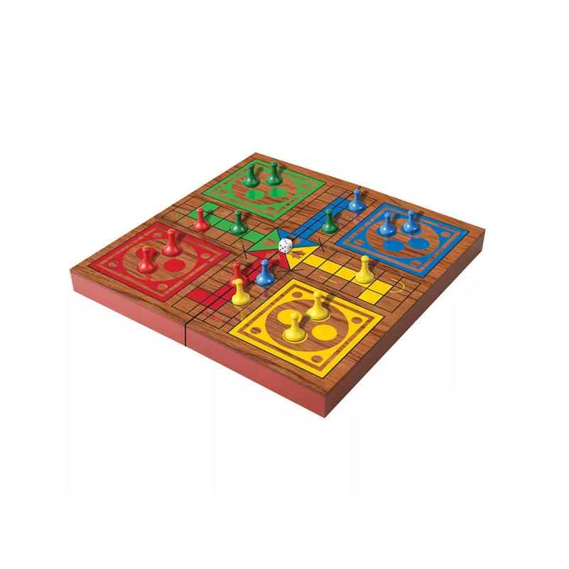 Merchant Ambassador Ki nevet a végén? Családi társasjáték összecsukható fa dobozban (TG1902)