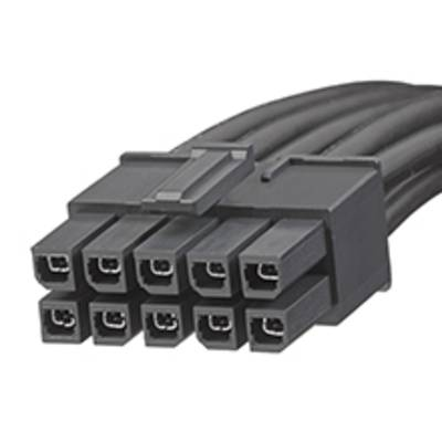 Molex Stift ház kábel Pólusok száma 10 451361003 1 db ömlesztett (451361003)