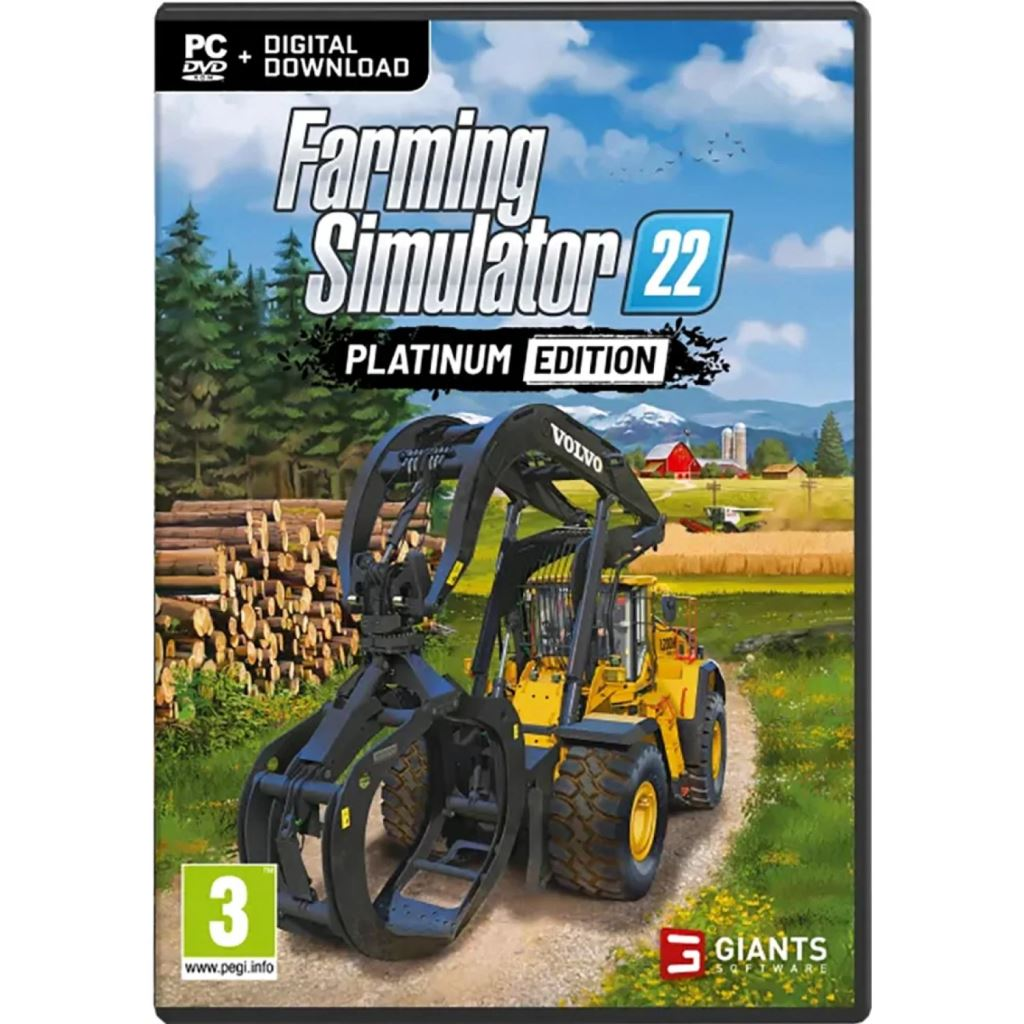 Farming Simulator 22 Platinum Edition (PC - Dobozos játék)