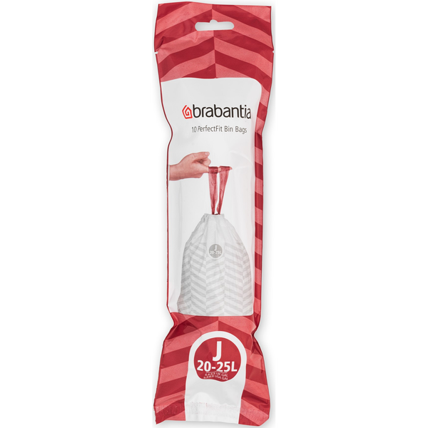 Brabantia Worki na śmieci PerfectFit rozmiar J 20-25L 10szt 138324