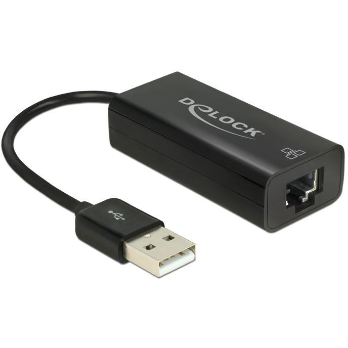 Delock DL62595 USB to 10/100 Mbps Ethernet adapter (DL62595)