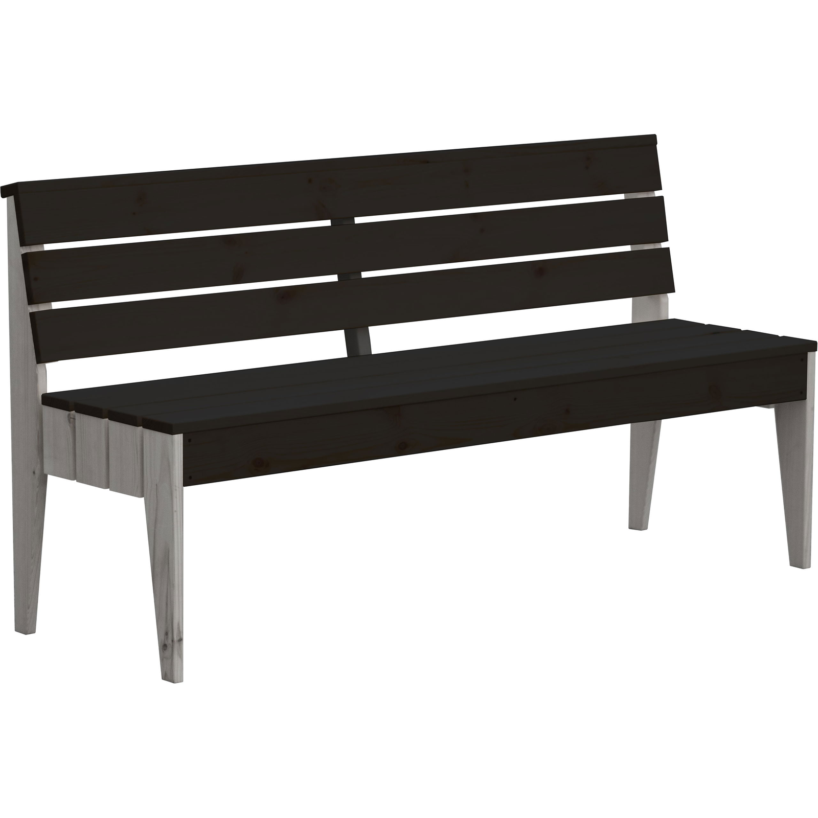 ROJAPLAST POOL kerti pad, fekete/szürke (POOL2)