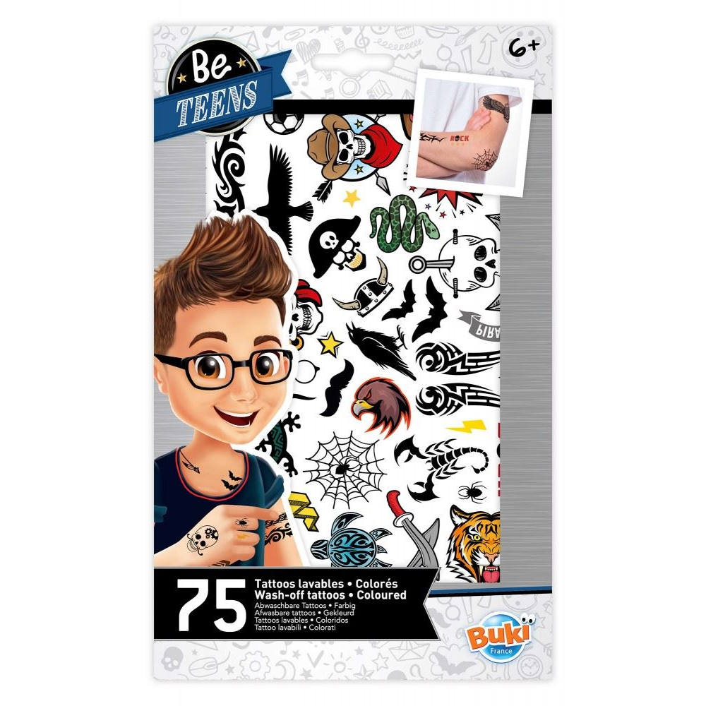 Buki lemosható tetoválás - Fiús (BUKITA006) (BUKITA006)