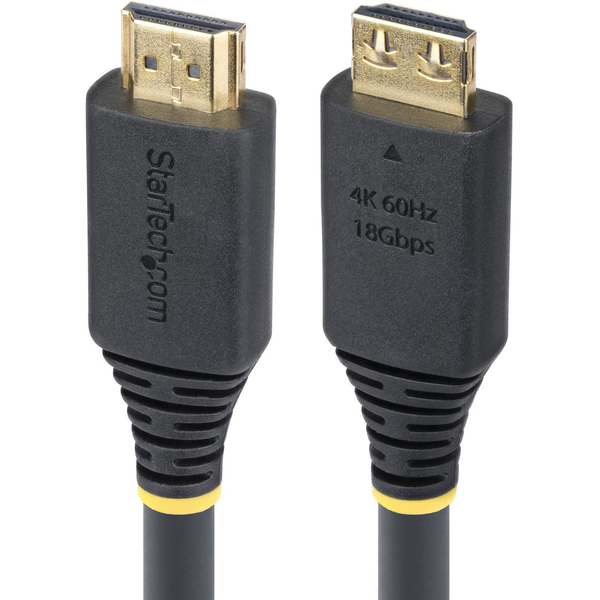 StarTech.com HDMI2-CABLE-GRIP-20F HDMI kabel 6,1 m HDMI Type A (Standaard) Zwart