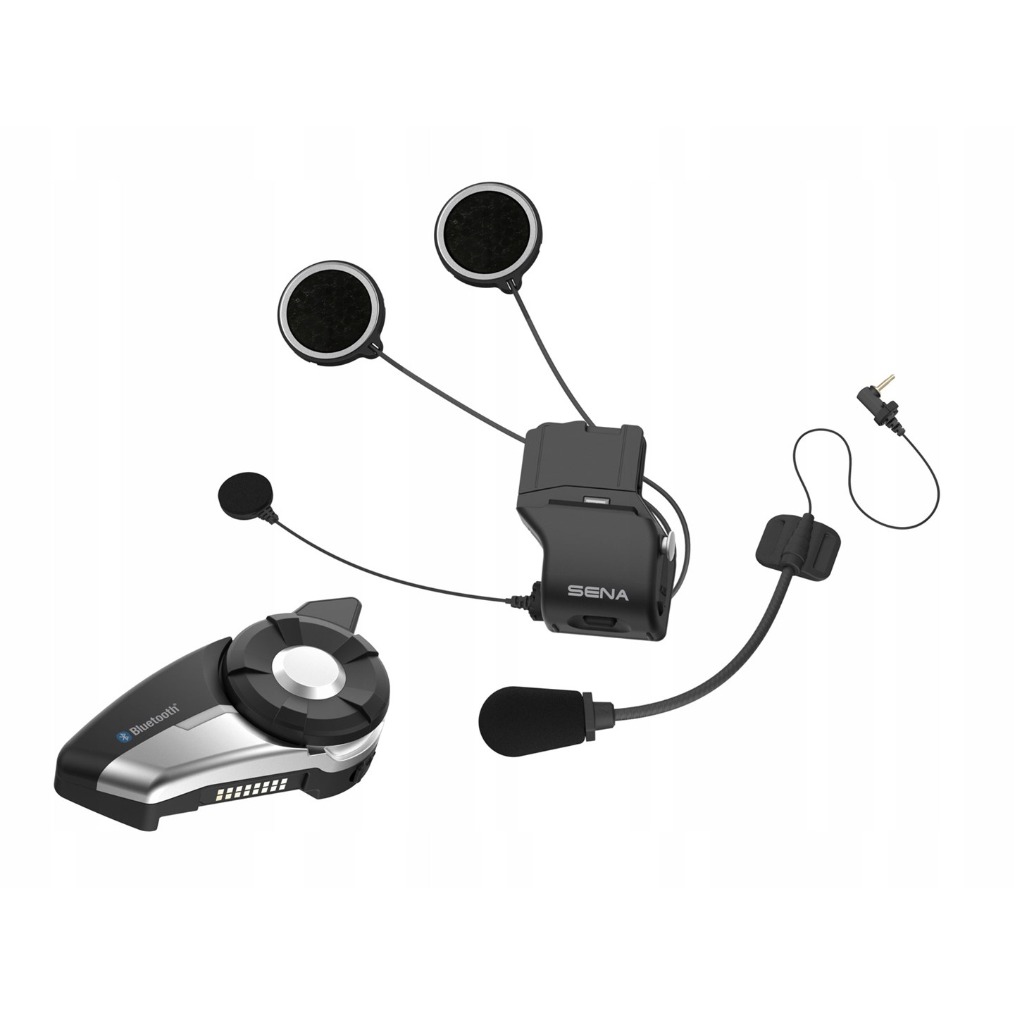 Sena 20S Evo Duo Bluetooth adó-vevő szett - Fekete (2 db / csomag) (20S-EVO-11D)