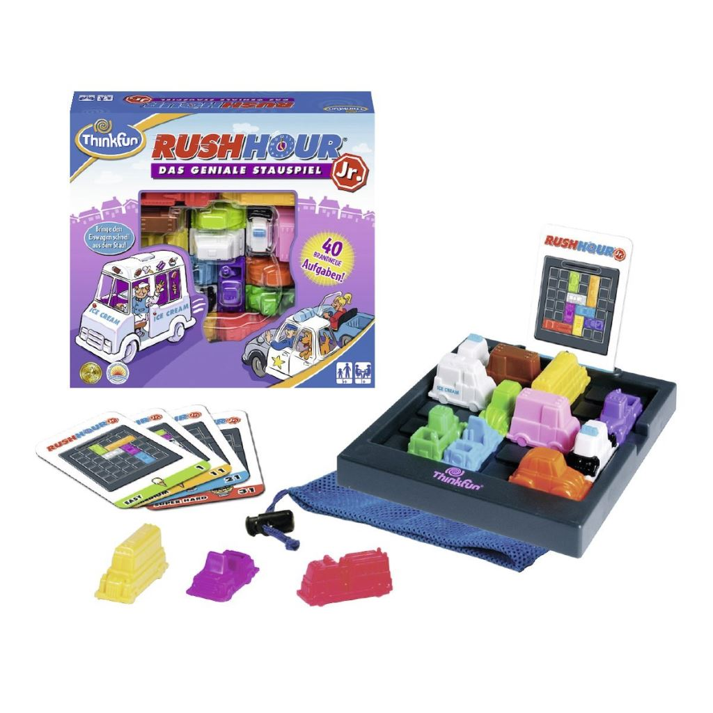 Thinkfun Rush Hour Junior - Csúcsforgalom logikai játék (THI21465) (THI21465)