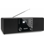 Радио часовник TechniSat DIGITRADIO 370 CD IR, DAB +, FM / Интернет, CD устройство, USB, Дистанционно управление, 10 W, Черен