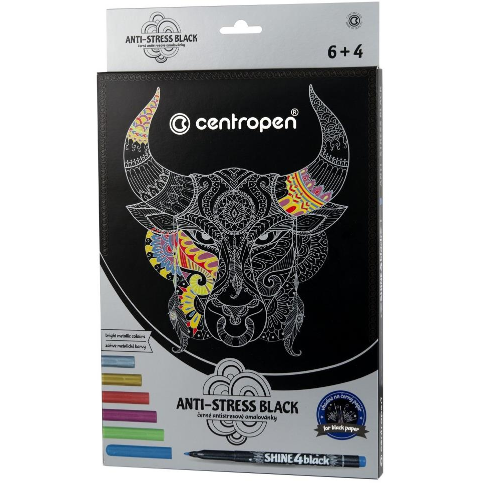 CENTROPEN anti-stress black 9390 (8595013636947)