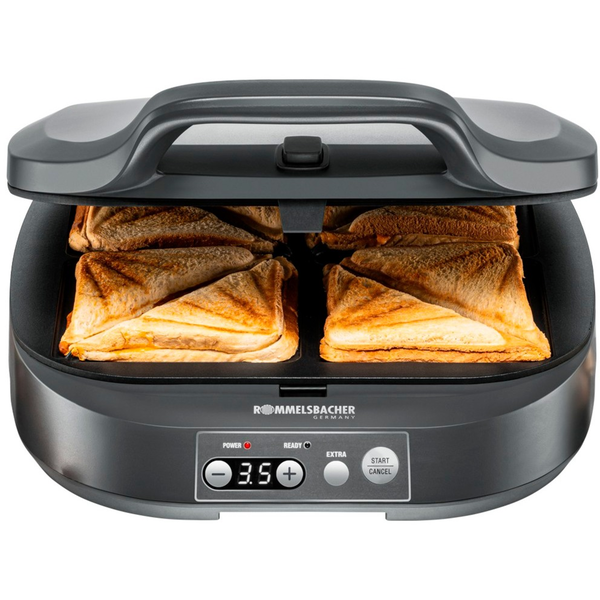 Машина за сандвичи, 1800W, Rommelsbacher, ST1800
