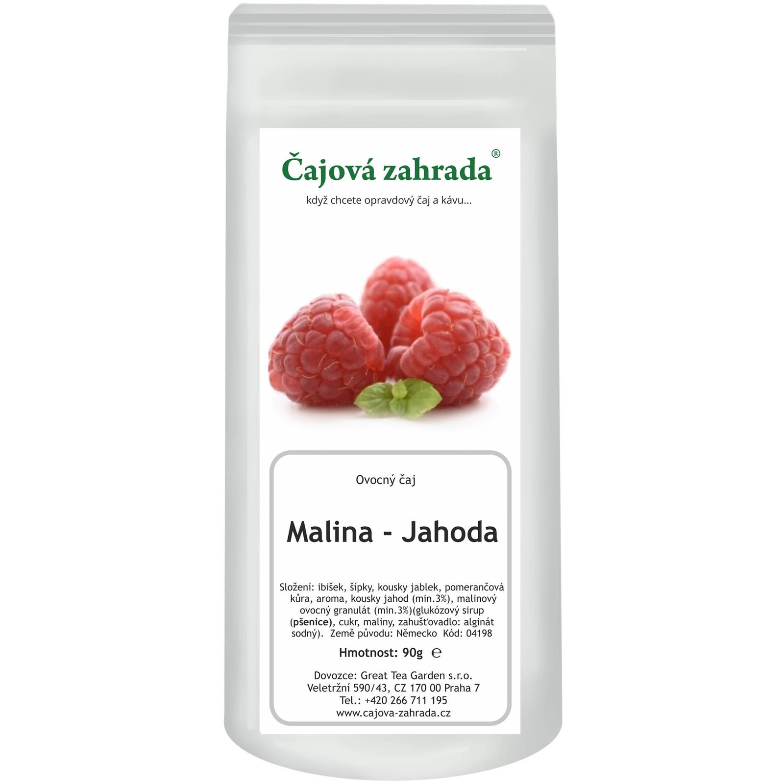 Tea Garden - Raspberry & Strawberry - fruit tea, 500 g (05198)