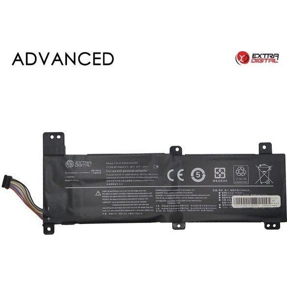 Bateria Extra Digital Nešiojamo kompiuterio baterija LENOVO L15M2PB2, 4500mAh, Extra Digital Advanced