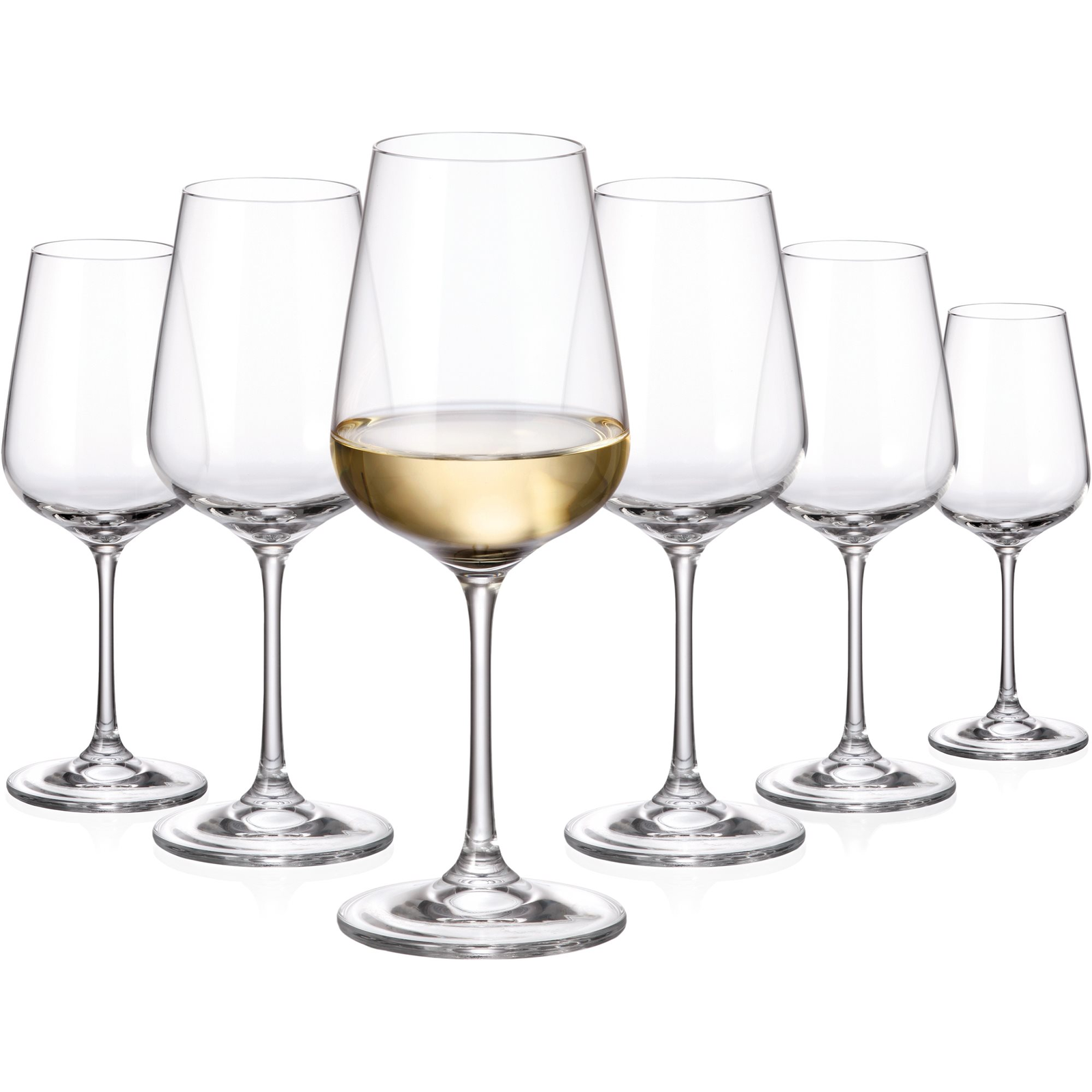 Siguro Locus Fehérboros pohárkészlet, 250 ml, 6 db (SGR-GW-C250Z)