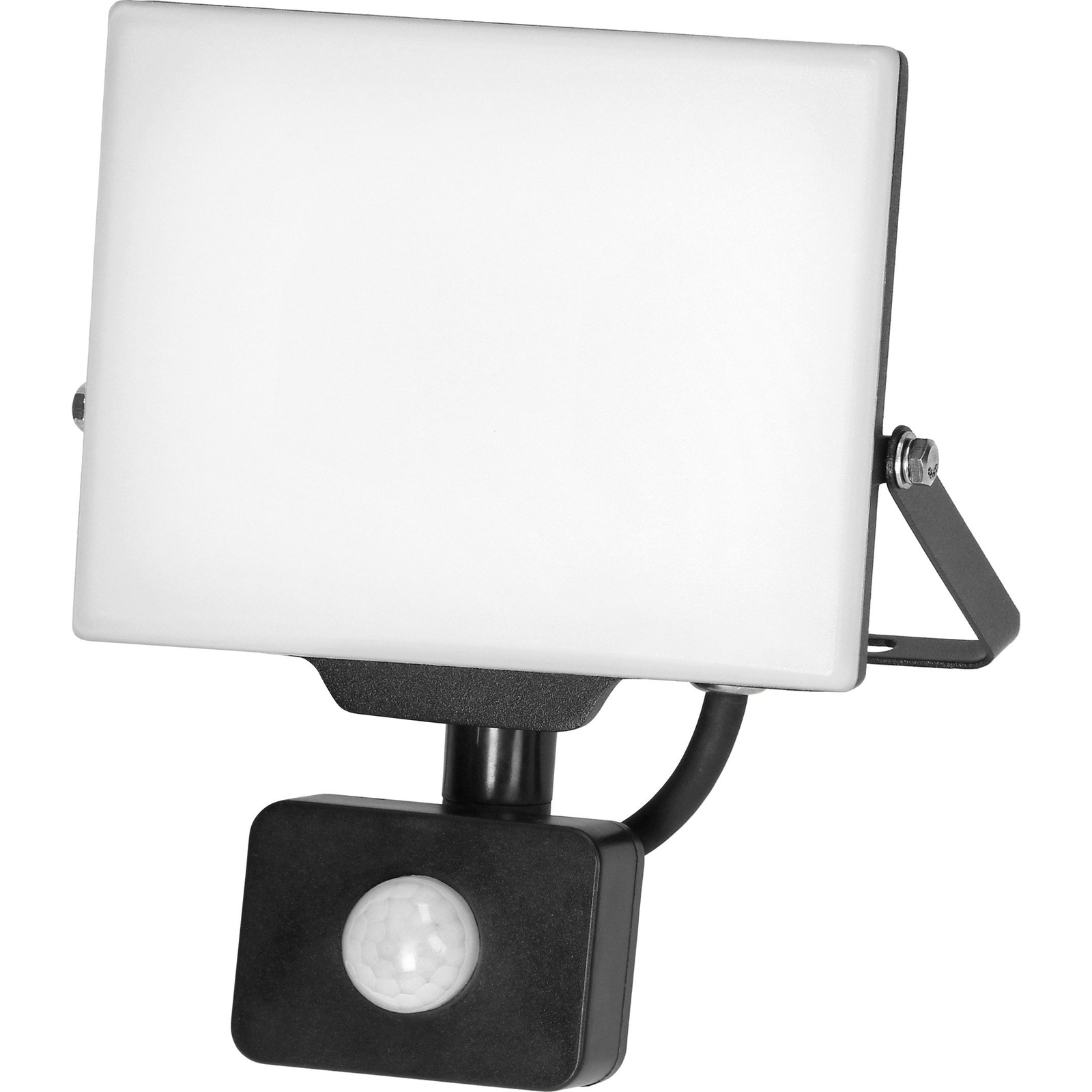 PORTO S LED 30W-os Reflektor PIR-rel, 2400lm, IP44, 4000K, Alumínium + polikarbonát, IP44, 4000K