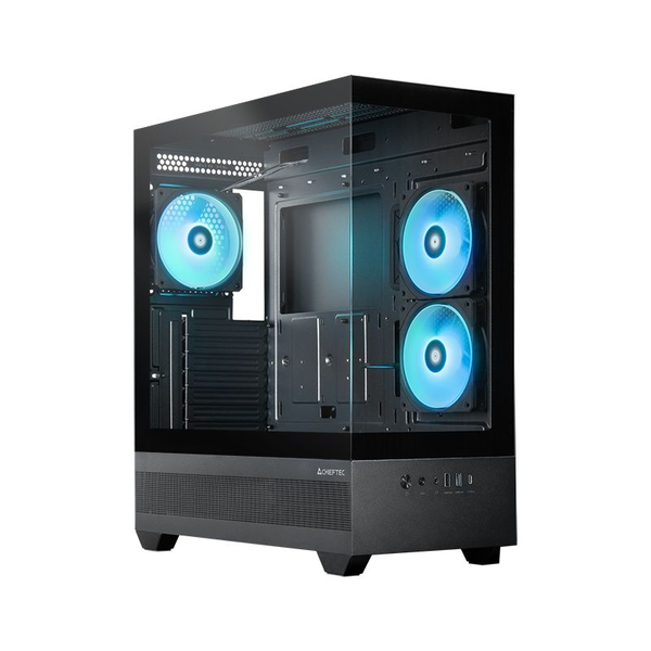 Chieftec GT-01B-OP számítógép ház Midi Tower Fekete