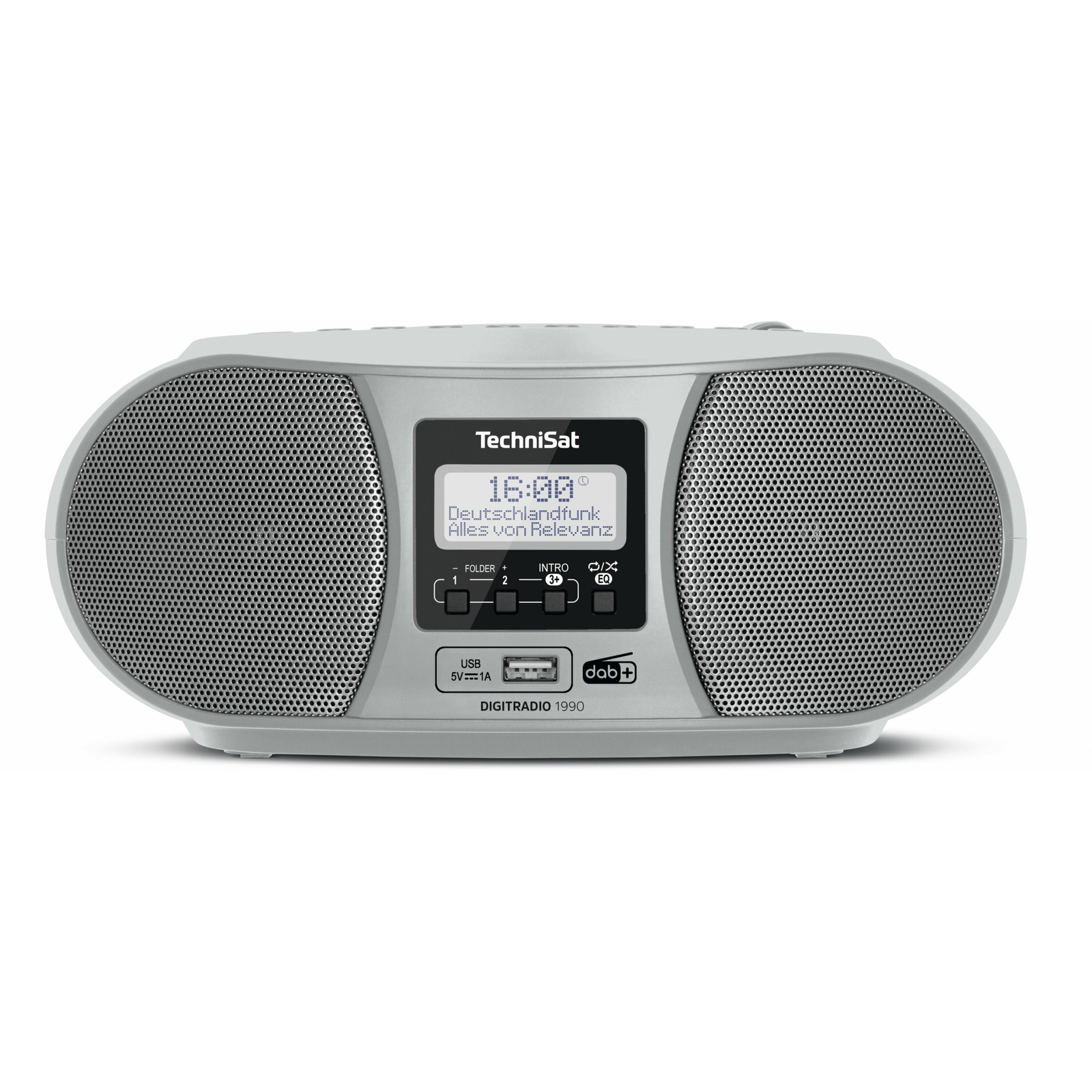 Technisat DigitRadio 1990 Rádiós CD lejátszó - Ezüst (0001/3952)