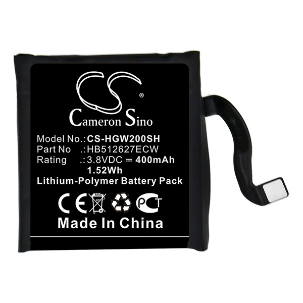 Cameron Sino CS-HGW200SH Huawei Watch 2 Pro Okosóra akkumulátor 400 mAh