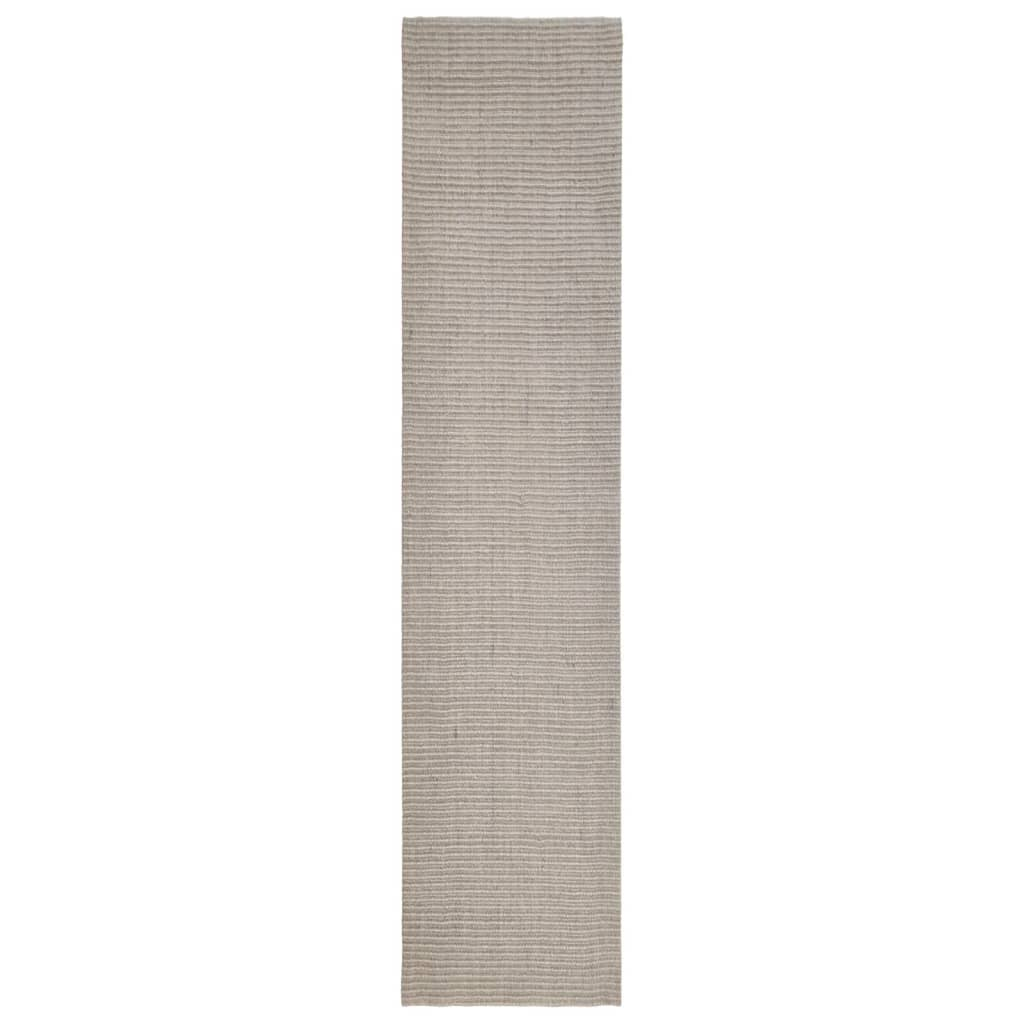 homokszínű természetes szizálszőnyeg 66x300 cm (136356)
