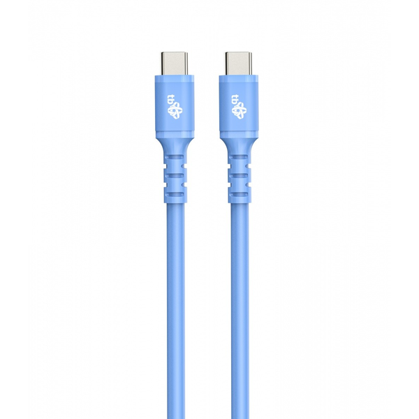 TB AKTBXKUCC2SI10N USB-C apa - USB-C apa 2.0 Adat és töltő kábel - Kék (1m)