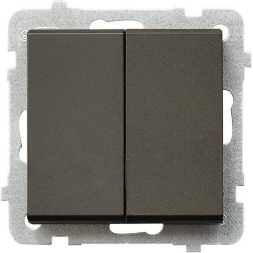  Ospel Łącznik świecznikowy Sonata 16AX IP20 czekoladowy metalik (ŁP-2R/m/40)