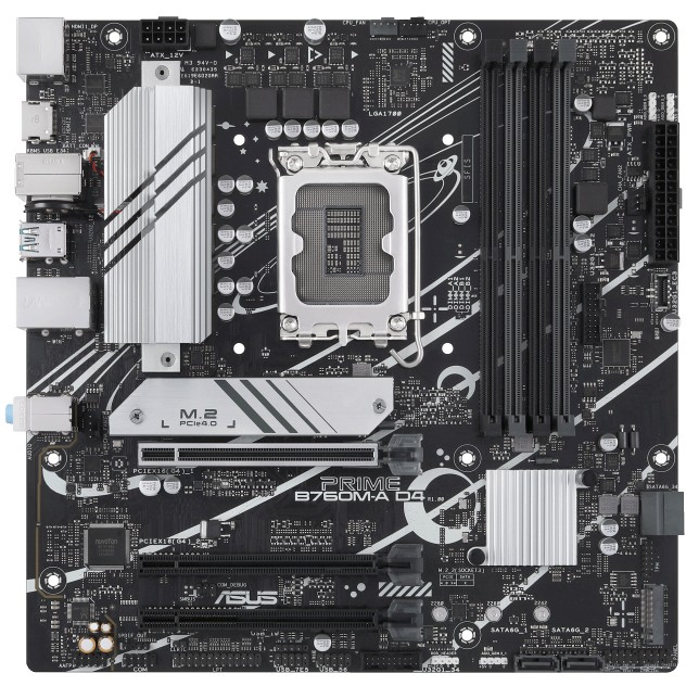ASUS PRIME B760M-A D4-CSM Intel B760 LGA 1700 Micro ATX (90MB1D00-M0EAYC)